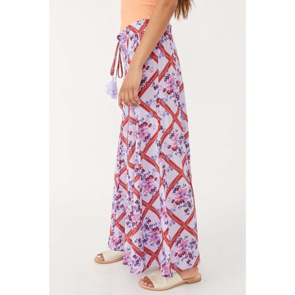NWT Free People I'm The One Lounge Pant / Lavender Sky Combo - Picture 3 of 9